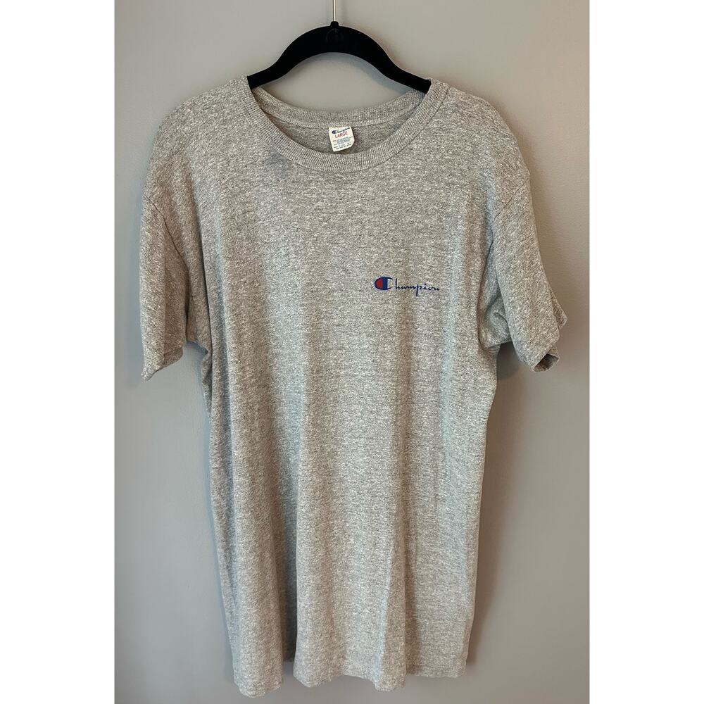 80s T-shirt Usa Made Champion Short Sleeve T-Shirt L